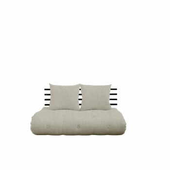 Canapea extensibilă Karup Design Shin Sano Black/Linen