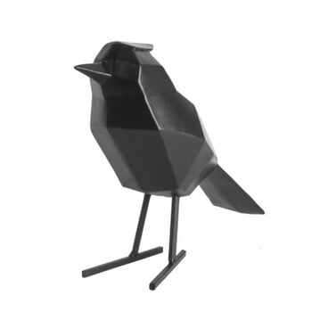 Statuetă PT LIVING Bird Large, negru