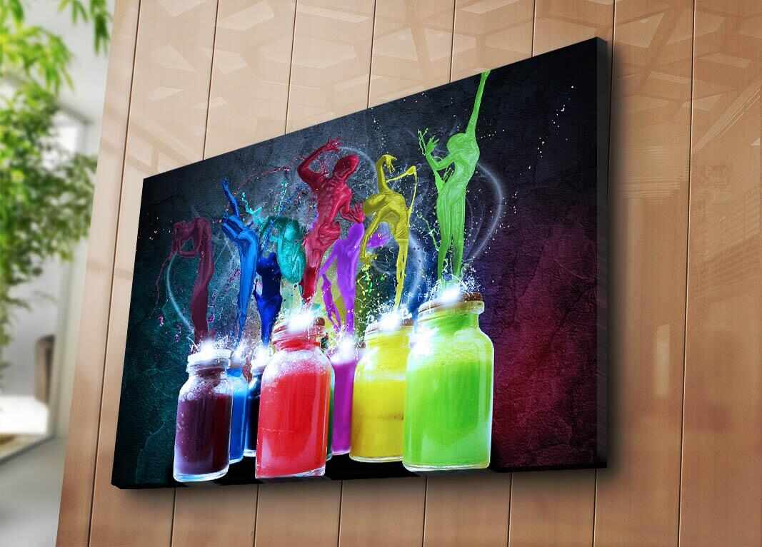 Tablou Canvas Lucinda Rainbow 70100C-031 Multicolor, 100 x 70 cm