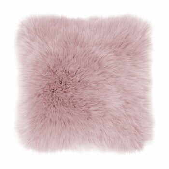 Față de pernă Tiseco Home Studio Sheepskin, 45 x 45 cm, roz
