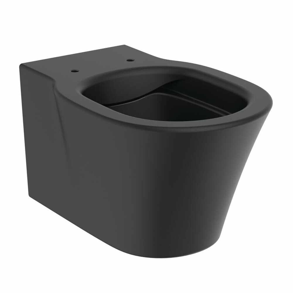 Vas wc suspendat Ideal Standard Connect Air rimless negru mat
