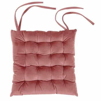 Pernă pentru scaun Tiseco Home Studio Chairy, 37 x 37 cm, roz