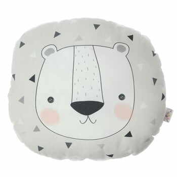 Pernă din amestec de bumbac pentru copii Apolena Pillow Toy Argo Bear, 30 x 33 cm
