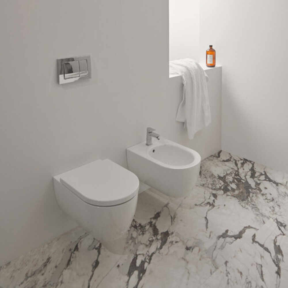 Vas WC suspendat Ideal Standard Atelier Blend Curve rimless alb mat
