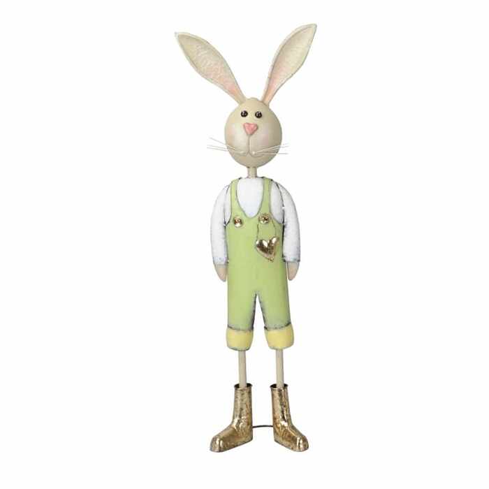 Deco Bunny Boy din metal 89 cm