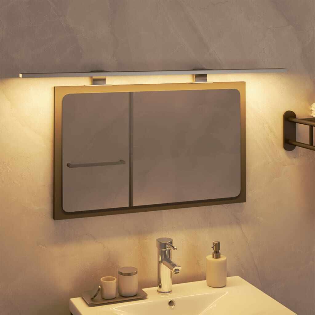 vidaXL Lampă cu LED pentru oglindă, 13 W, alb cald, 80 cm, 3000 K
