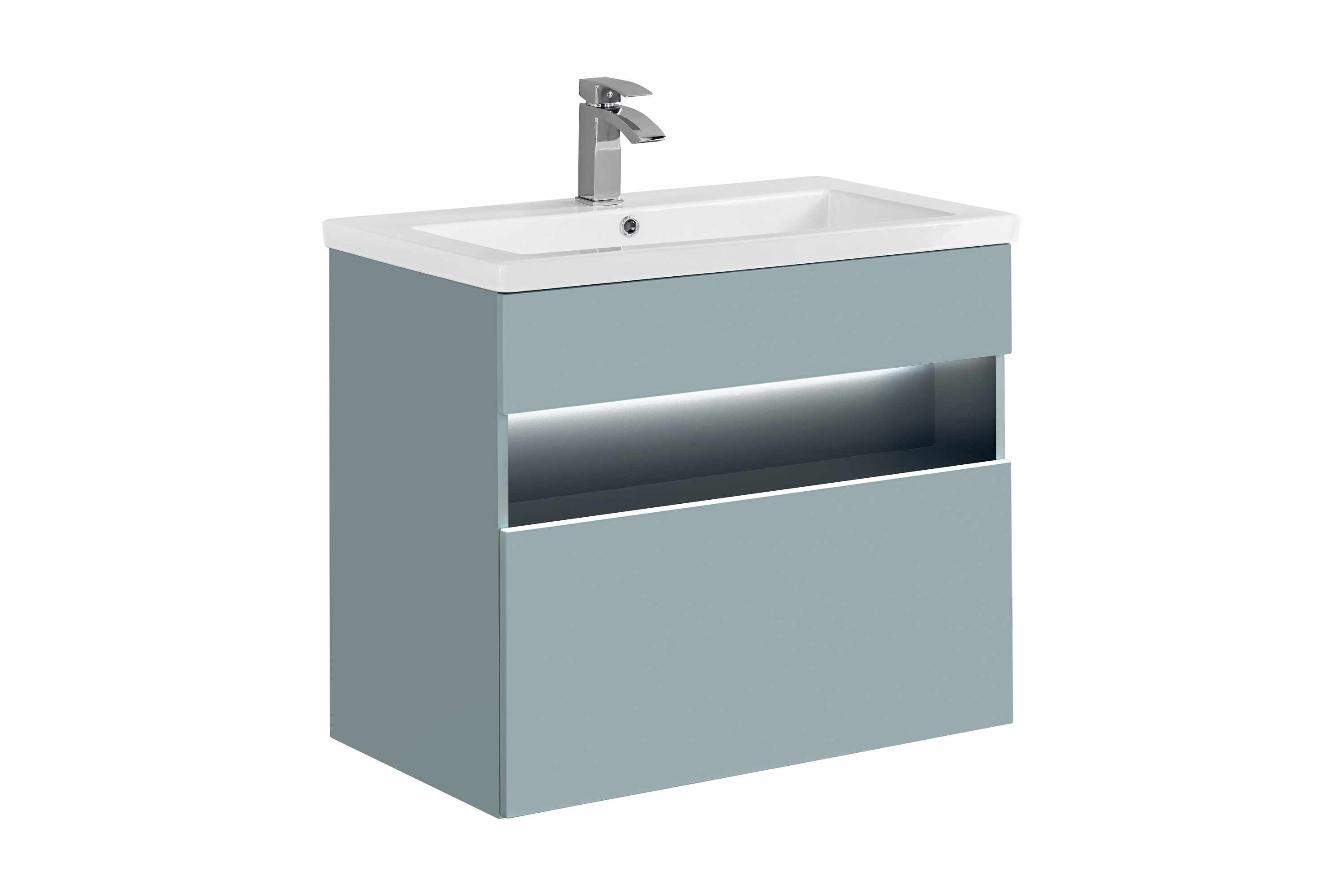 Set masca si lavoar 80 cm / 81 cm, Bahama Mint