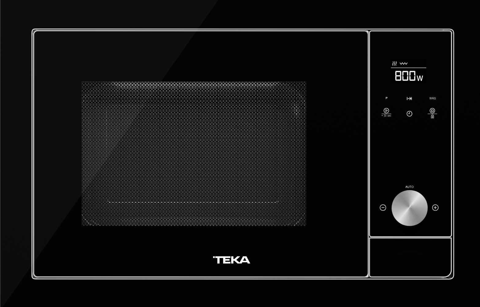 Cuptor cu microunde incorporabil Teka ML 8200 BIS BK 18 litri net 700W interior inox grill 1000W Infinity Glass