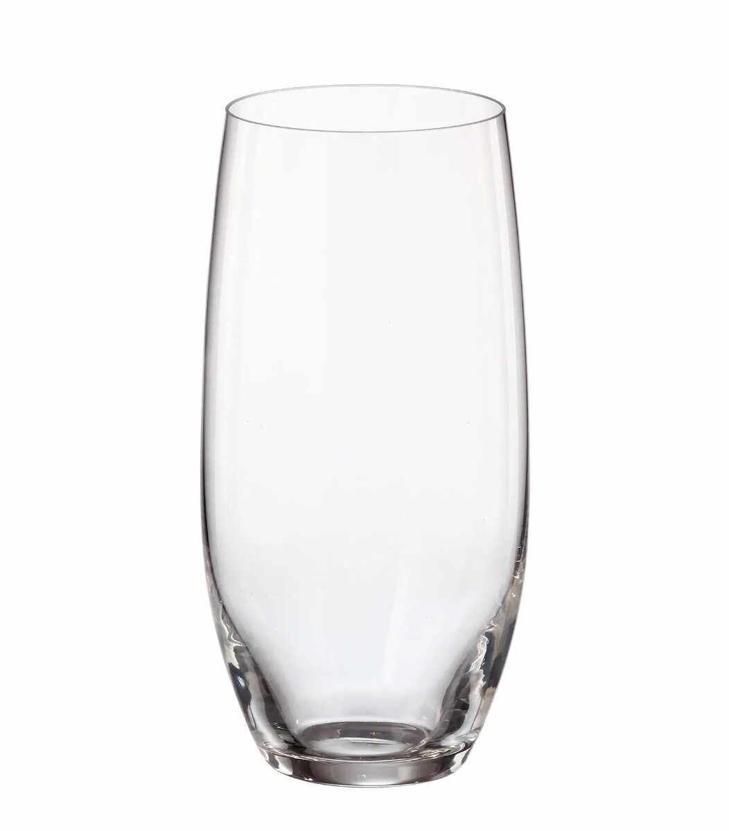 MERGUS Set 6 pahare sticla cristalina Apa/Suc 470 ml
