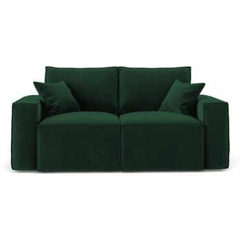 Canapea cu 2 locuri Cosmopolitan Design Florida, verde închis