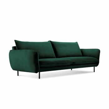 Canapea cu 4 locuri Cosmopolitan Design Vienna, verde