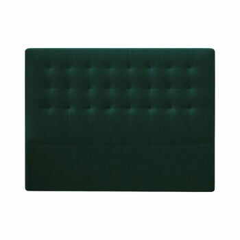 Tăblie pat cu înveliș de catifea Windsor & Co Sofas Athena, 200 x 120 cm, verde
