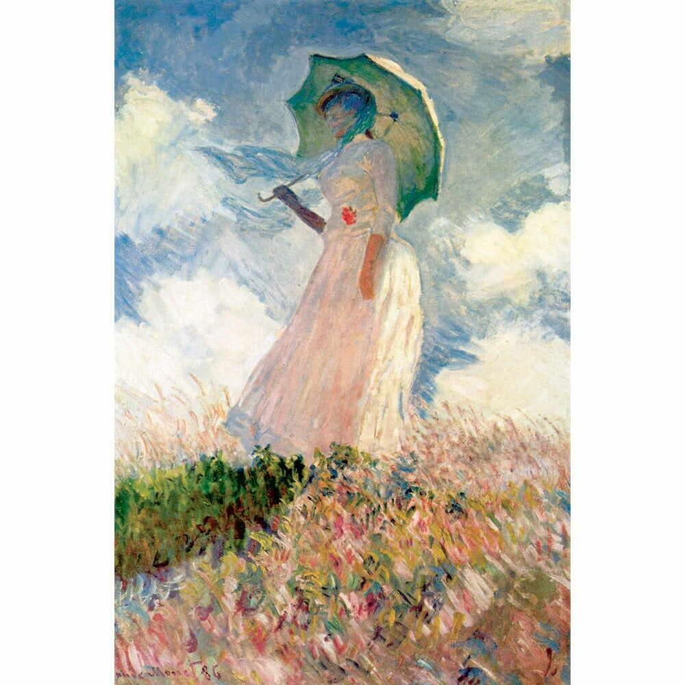 Reproducere tablou Claude Monet - Woman with Sunshade, 45 x 30 cm