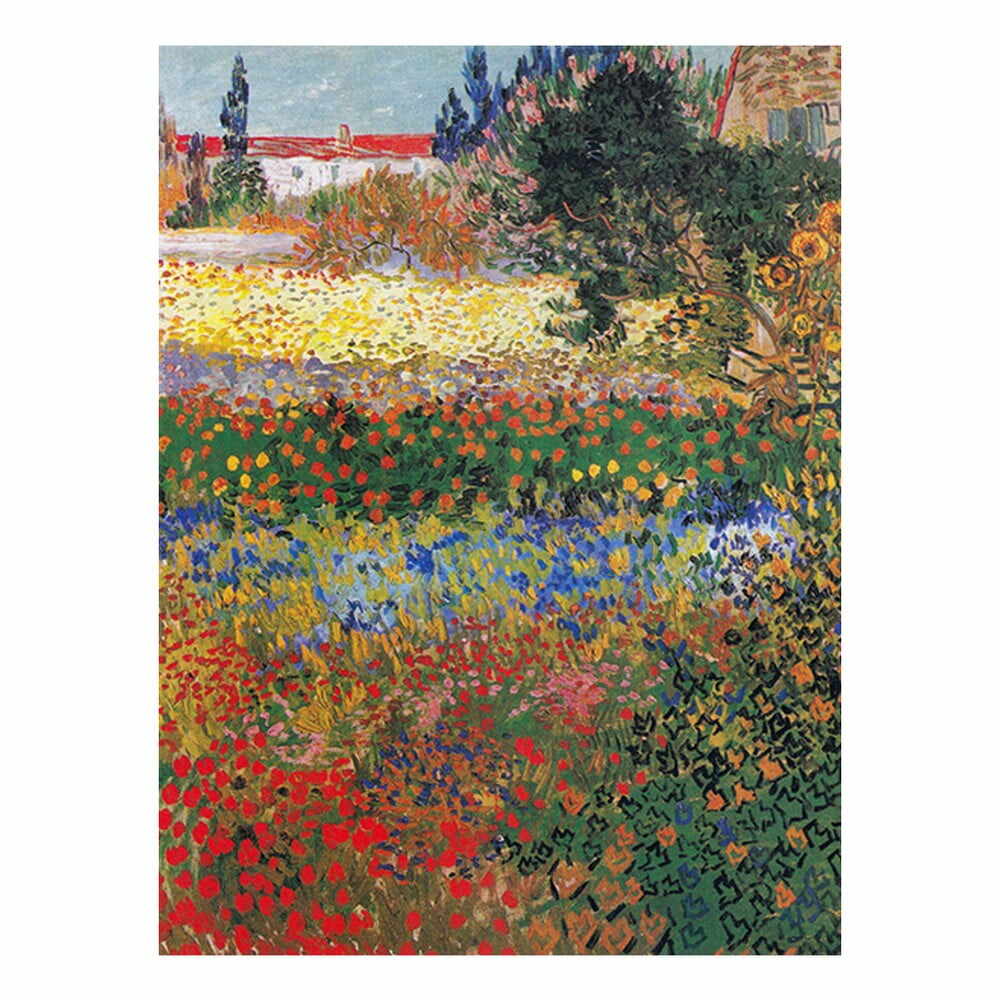 Reproducere tablou Vincent van Gogh - Flower garden, 40 x 30 cm