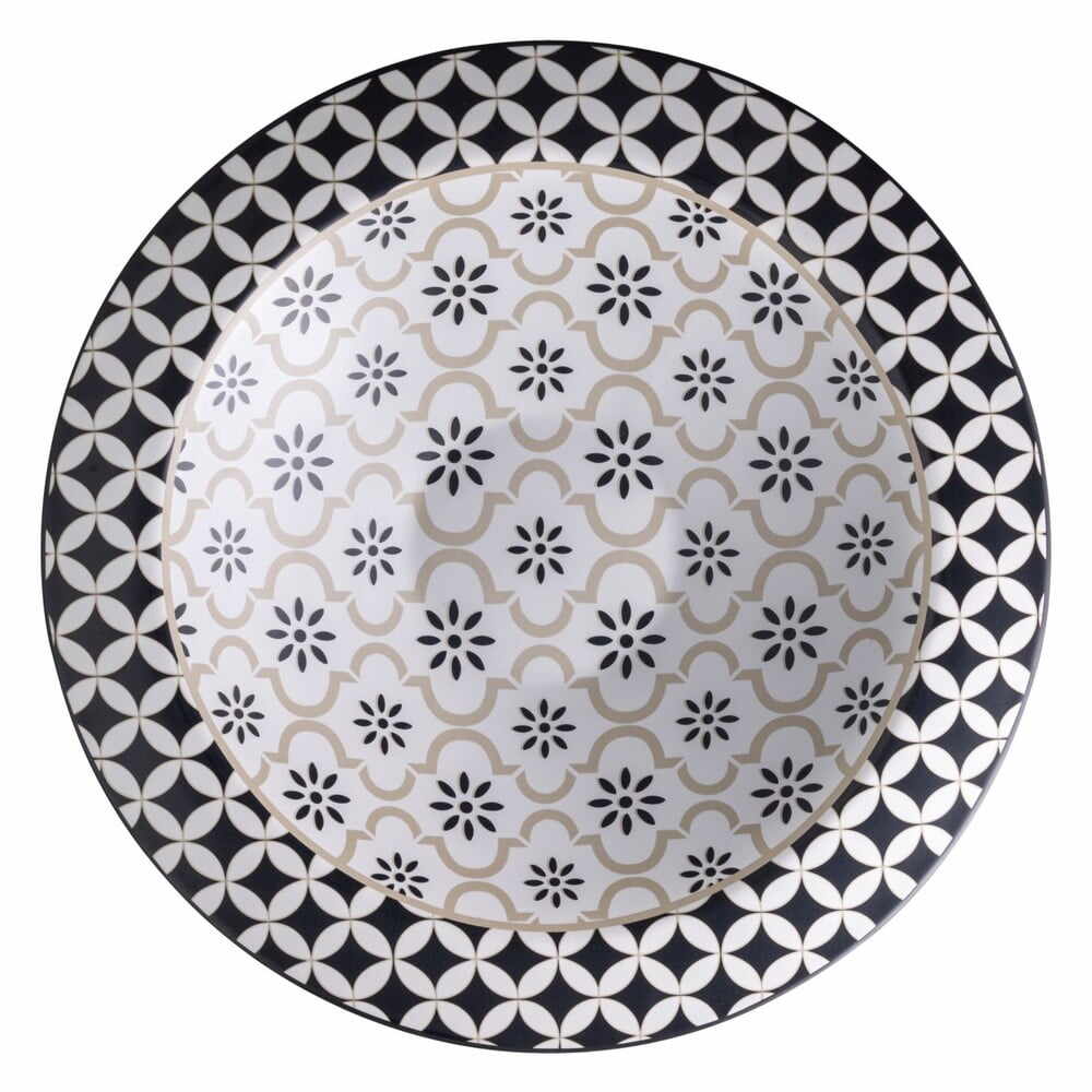 Farfurie adâncă din gresie ceramică Brandani Alhambra II., ø 40 cm