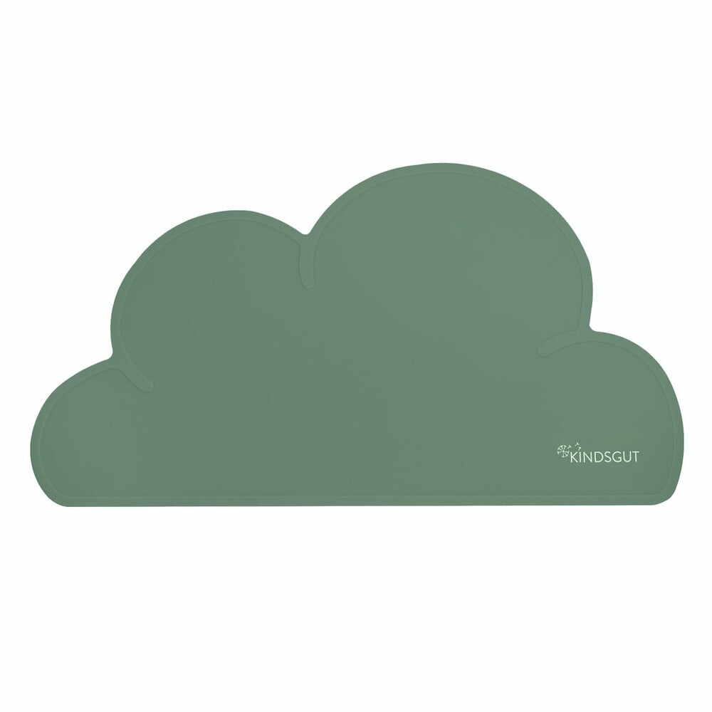Suport din silicon pentru masă Kindsgut Cloud, 49 x 27 cm, verde