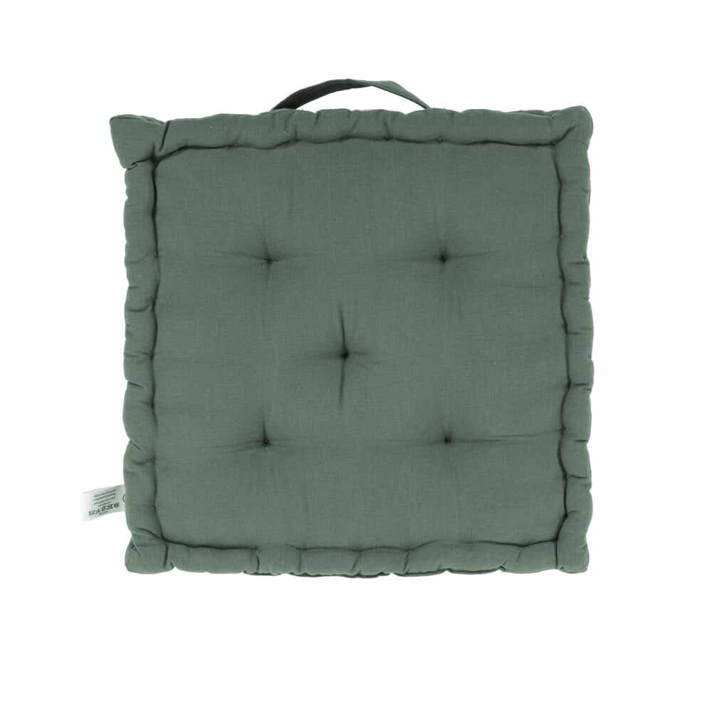 Pernă cu mâner pentru scaun Tiseco Home Studio, 40 x 40 cm, verde