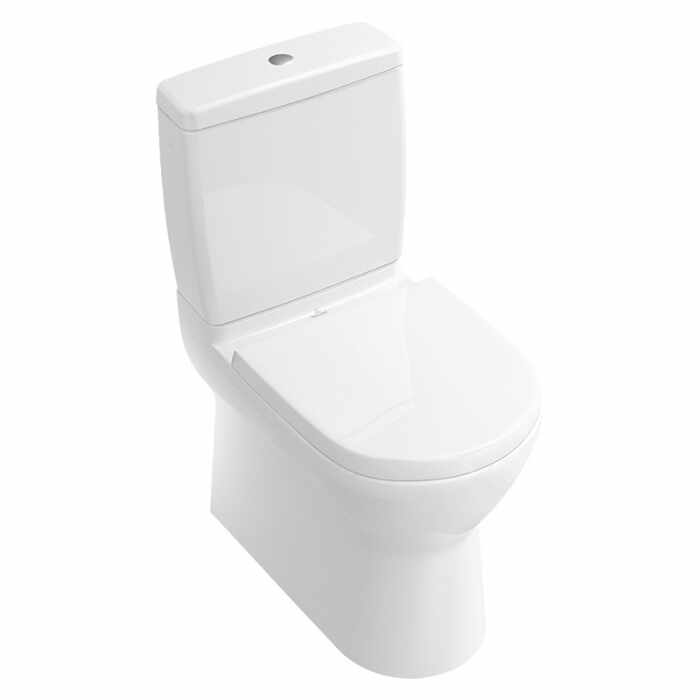 Set vas wc stativ back-to-wall cu rezervor si capac soft close VilleroyBoch,O.Novo