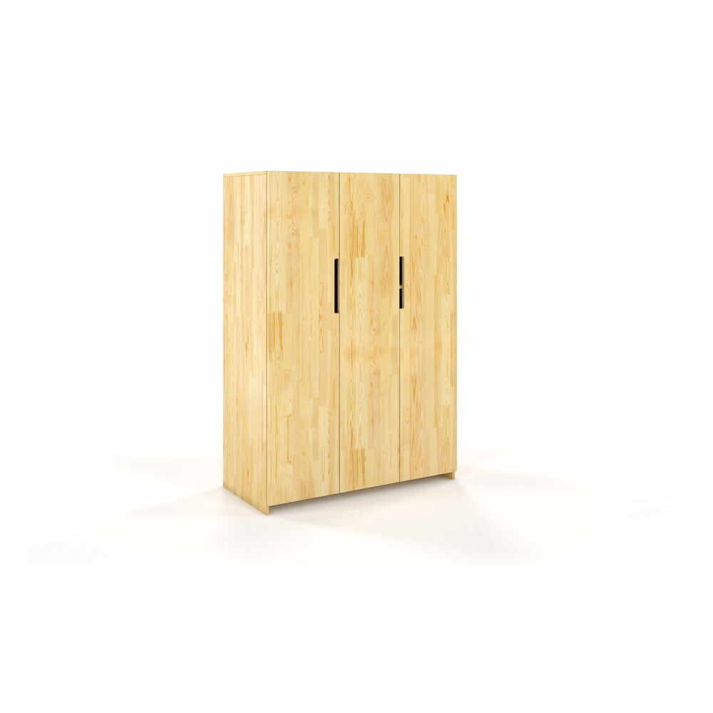 Dulap din lemn de pin Skandica Bergman, 128 x 180 cm